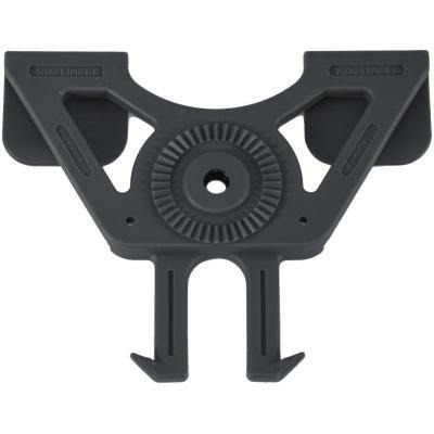 PERFECT FIT AIRSOFT HOLSTER MOLLE ADAPTER (BLACK)