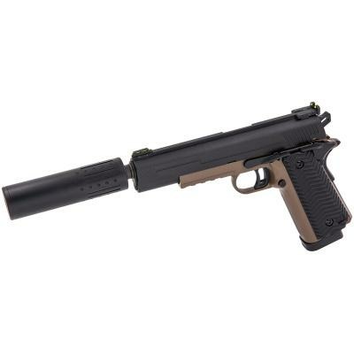 VX-14 GBB PISTOL (BLACK|TAN)