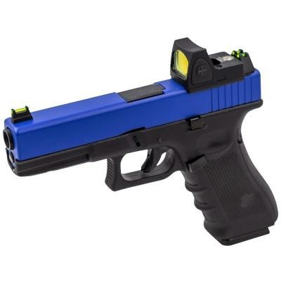 Raven EU7 + RDS GBB PISTOL (DUAL TONE) (BLUE|BLACK)