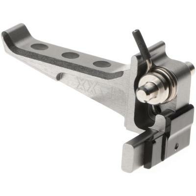 Maxx airsoft CNC Aluminum Advanced Speed Trigger for EVO-3 Style E silver/grey/titanium