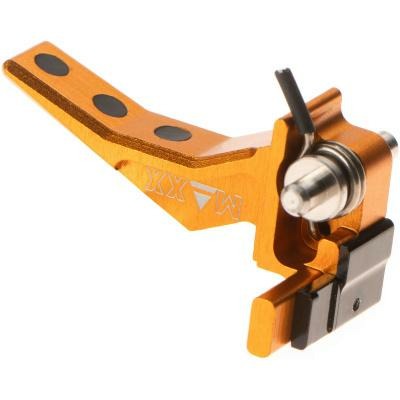 Maxx airsoft CNC Aluminum Advanced Speed Trigger for EVO-3 Style B orange