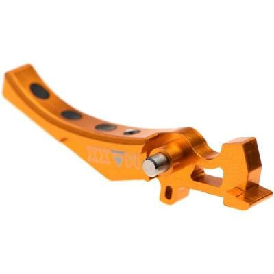 Maxx airsoft CNC Aluminum Advanced Trigger Style D orange