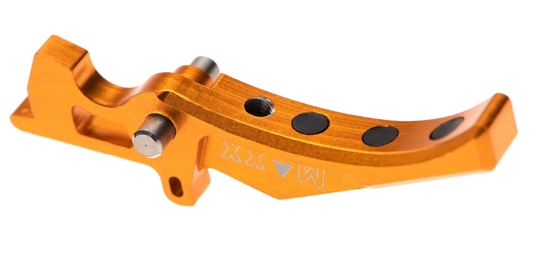 Maxx airsoft CNC Aluminum Advanced Trigger Style D orange - Image 2