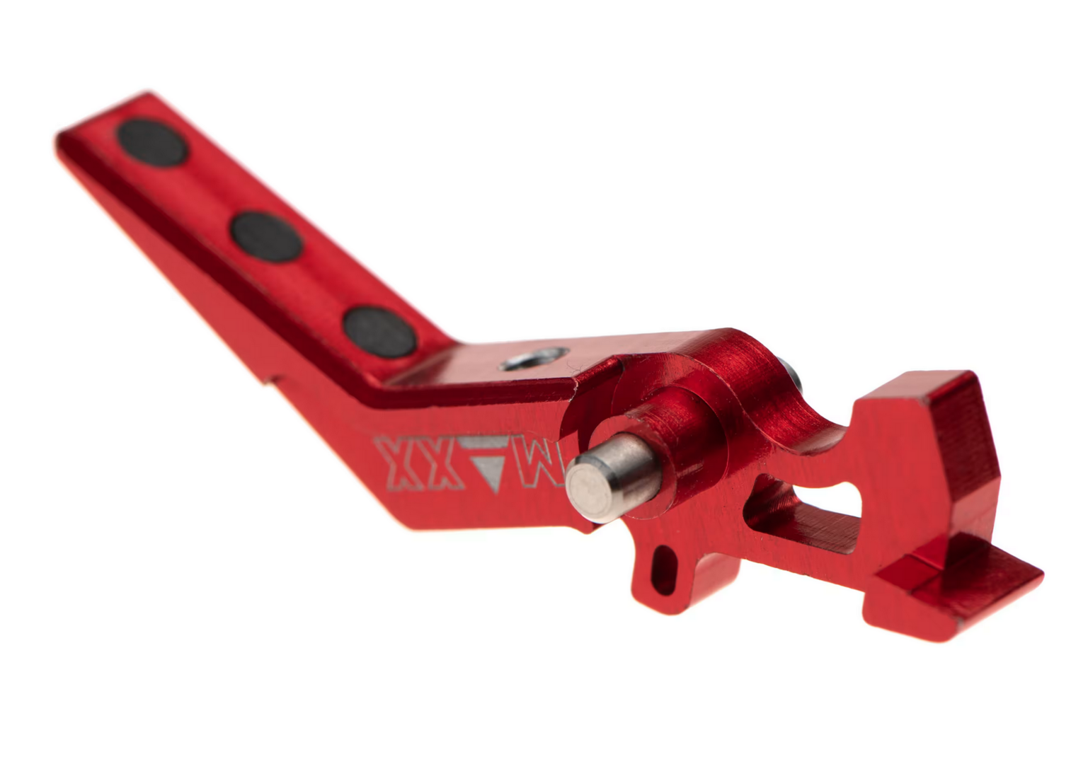 Maxx airsoft CNC Aluminum Advanced Trigger Style A red