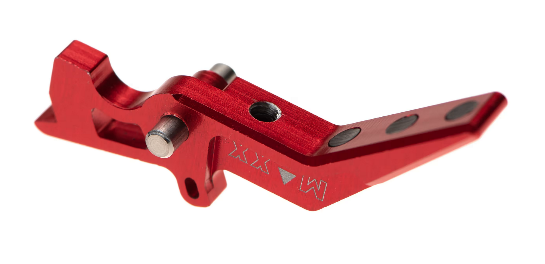Maxx airsoft CNC Aluminum Advanced Trigger Style A red - Image 2