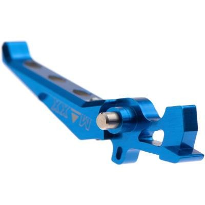 Maxx airsoft CNC Aluminum Advanced Trigger Style E blue