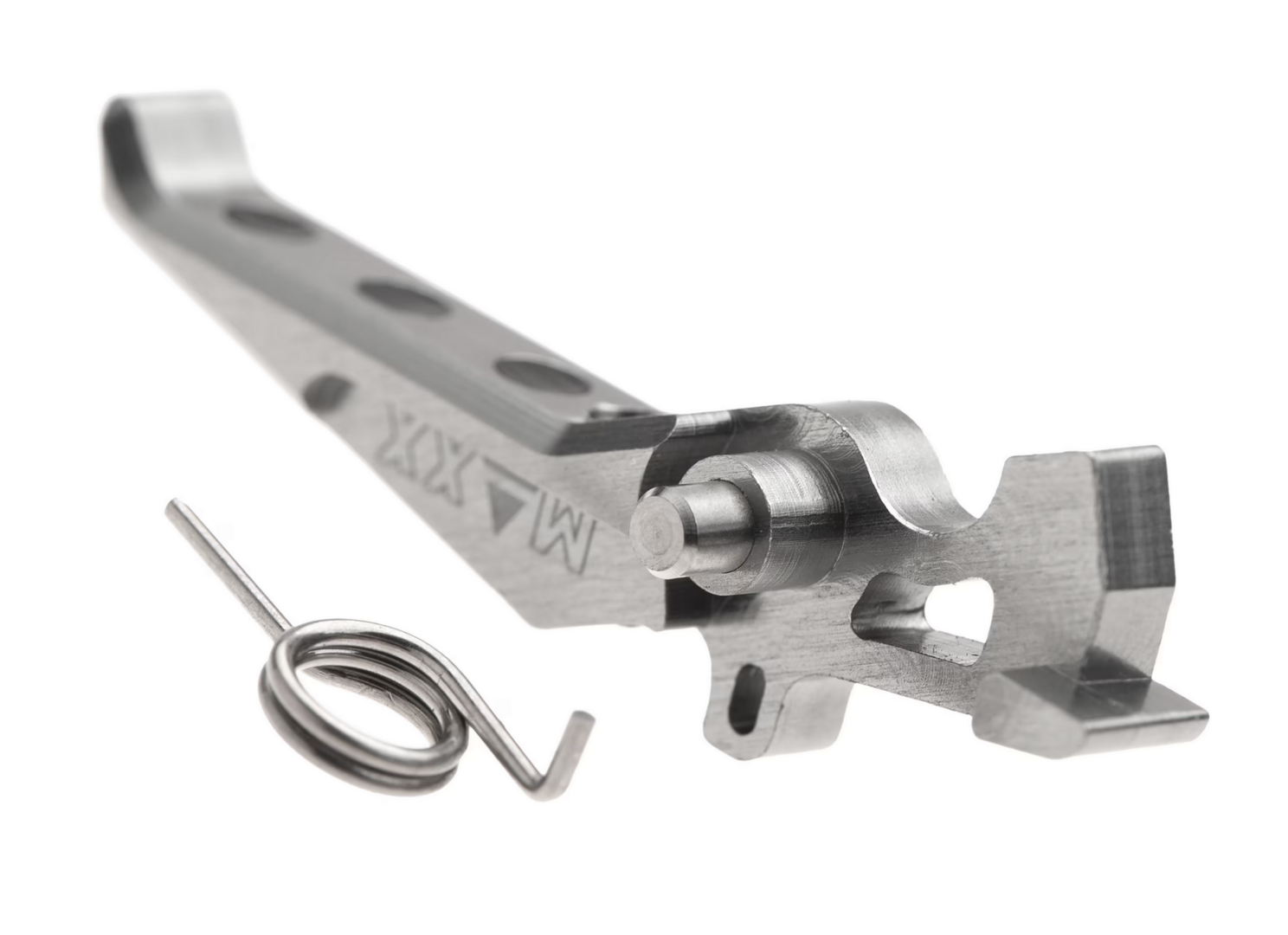 Maxx airsoft CNC Aluminum Advanced Trigger Style E titanium - Image 6