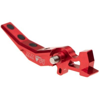 Maxx airsoft CNC Aluminum Advanced Trigger Style C red