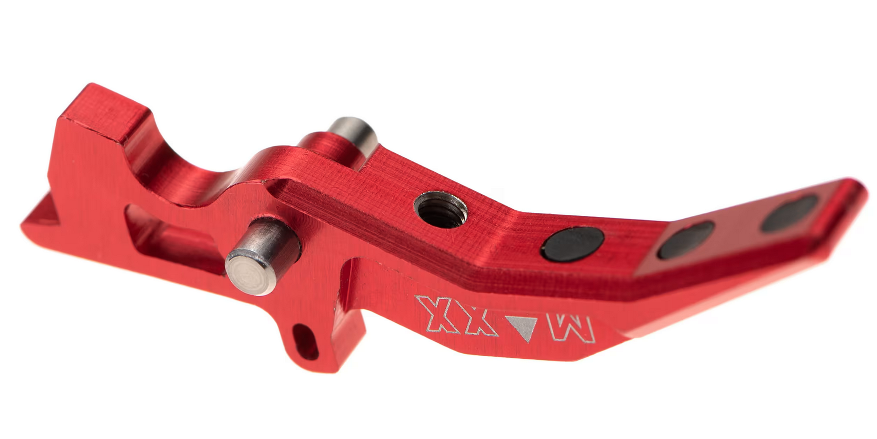 Maxx airsoft CNC Aluminum Advanced Trigger Style C red - Image 2