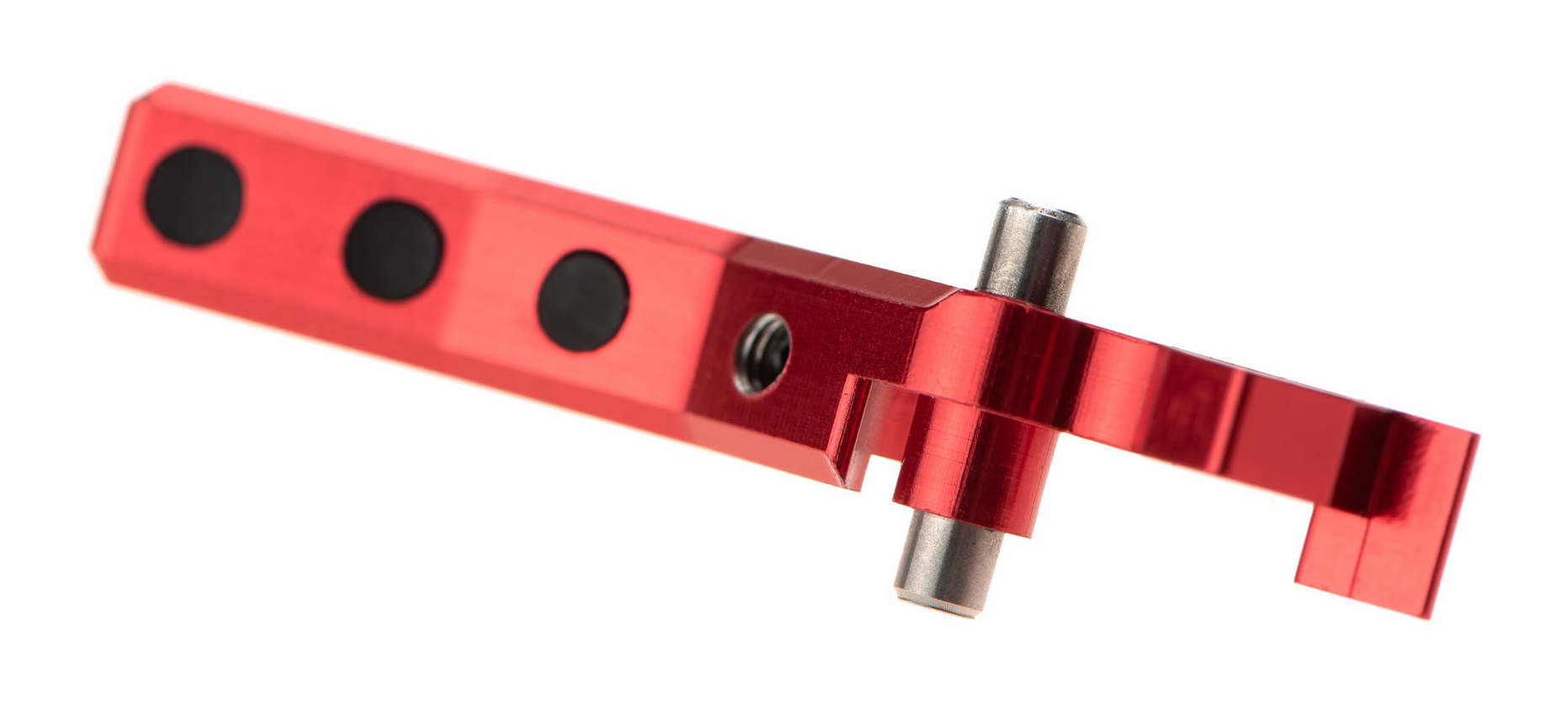 Maxx airsoft CNC Aluminum Advanced Trigger Style C red - Image 3