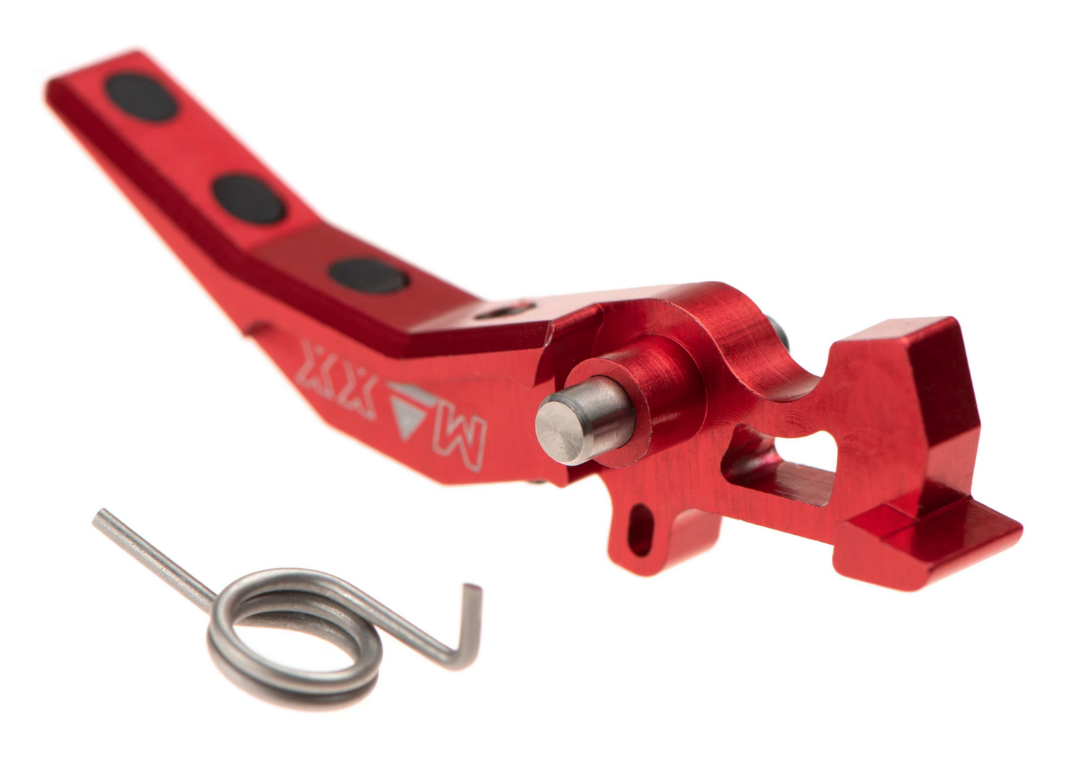 Maxx airsoft CNC Aluminum Advanced Trigger Style C red - Image 6