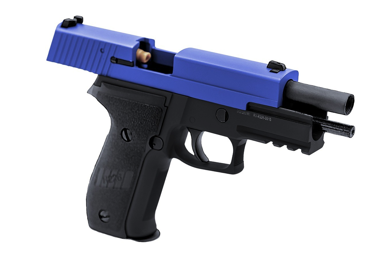 Raven R226-R GBB PISTOL (DUAL TONE) (BLUE|BLACK) - Image 2