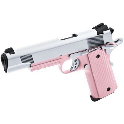 Raven 1911/MEU-R GBB PISTOL (SILVER|PINK)