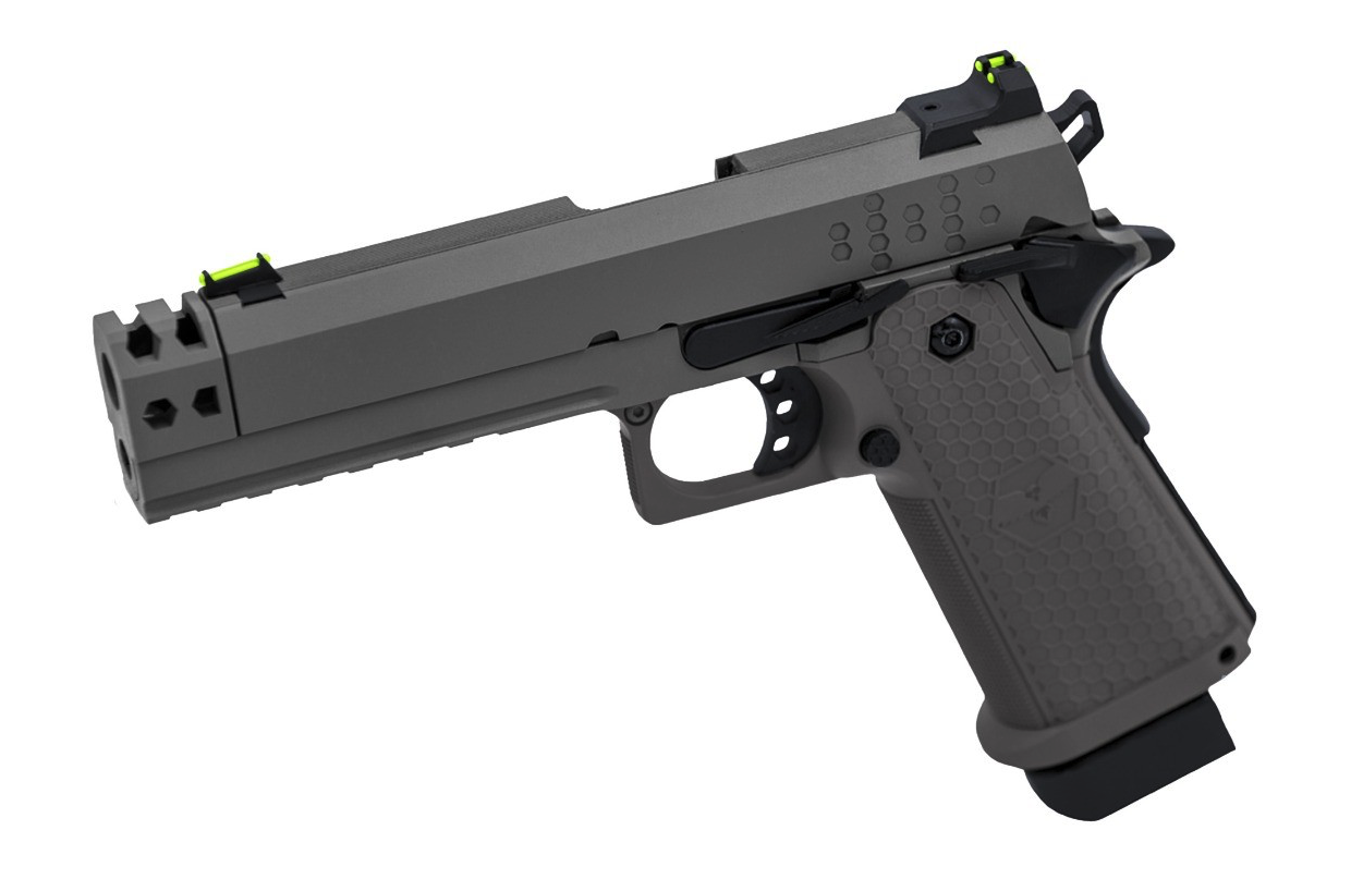 RAVEN HI-CAPA HEX-C GBB PISTOL (GREY)