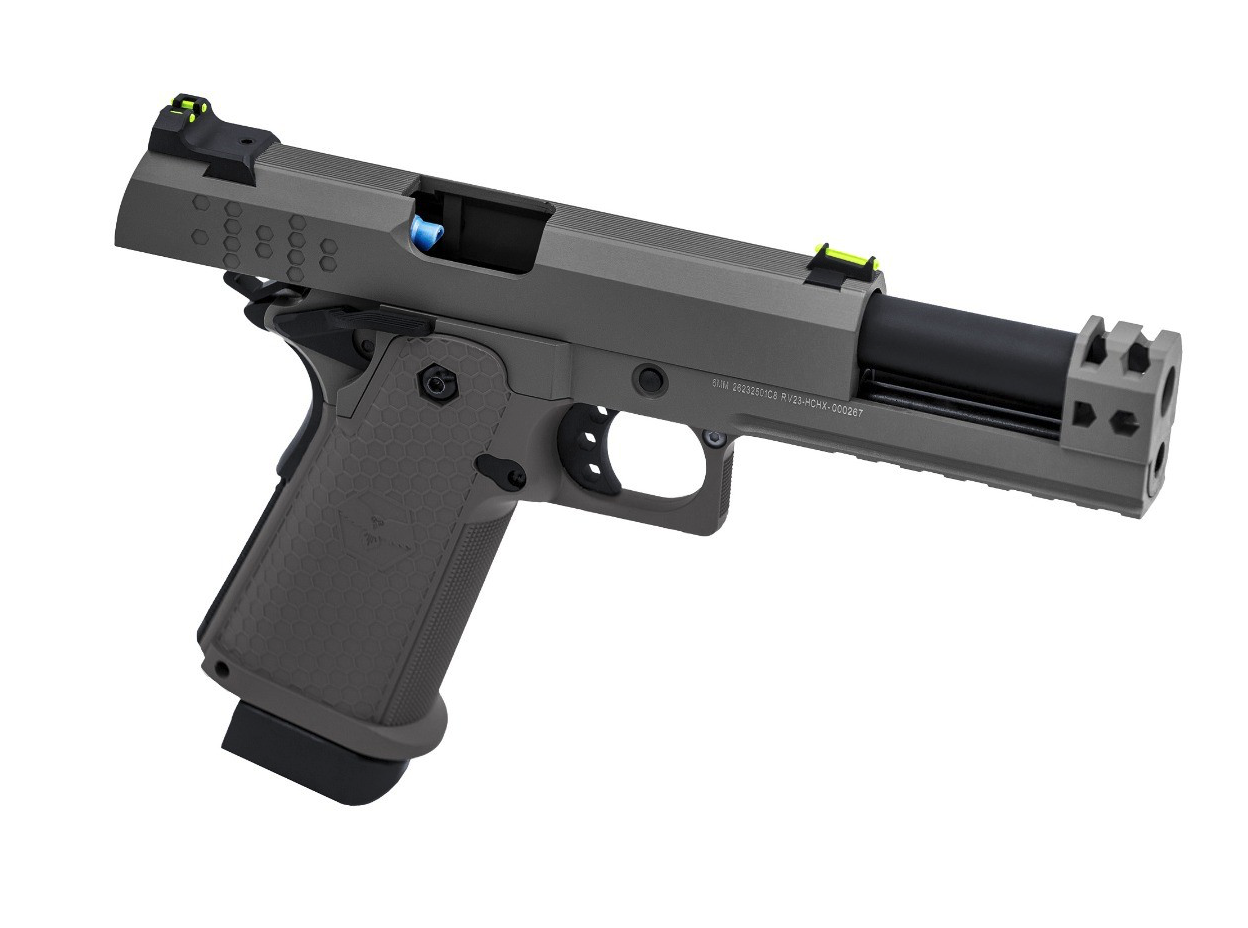 RAVEN HI-CAPA HEX-C GBB PISTOL (GREY) - Image 2