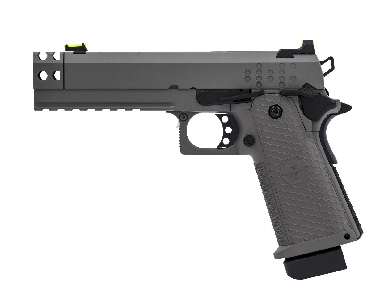 RAVEN HI-CAPA HEX-C GBB PISTOL (GREY) - Image 3