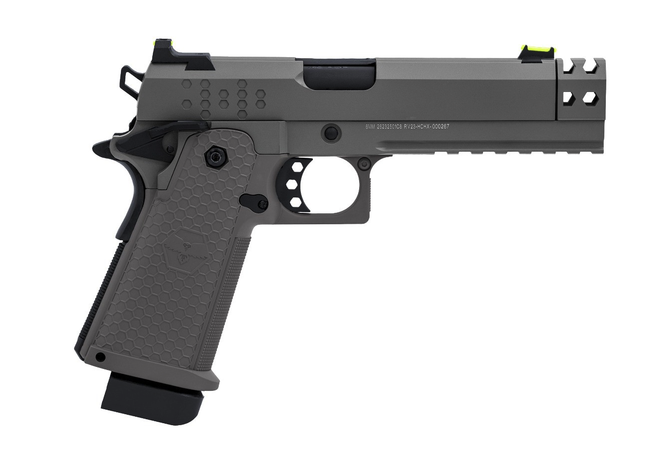 RAVEN HI-CAPA HEX-C GBB PISTOL (GREY) - Image 4