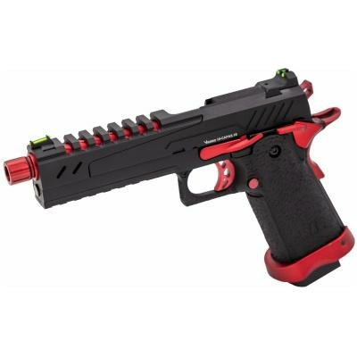 Vorsk HI-CAPA 5.1S GBB PISTOL (BLACK) (RED MATCH)