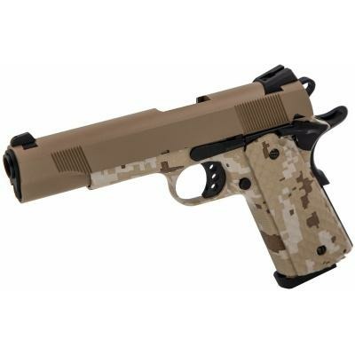 RAVEN 1911/MEU GBB PISTOL (TAN|DIGI DESERT)
