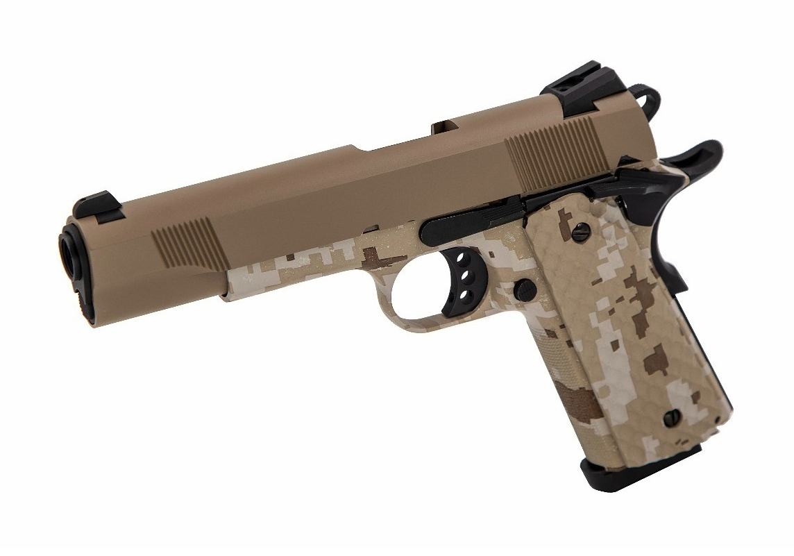 RAVEN 1911/MEU GBB PISTOL (TAN|DIGI DESERT)