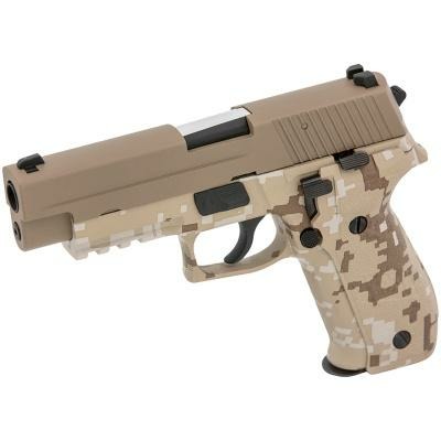 Raven R226-R GBB PISTOL (HYDRO) (TAN|DIGI DESERT)