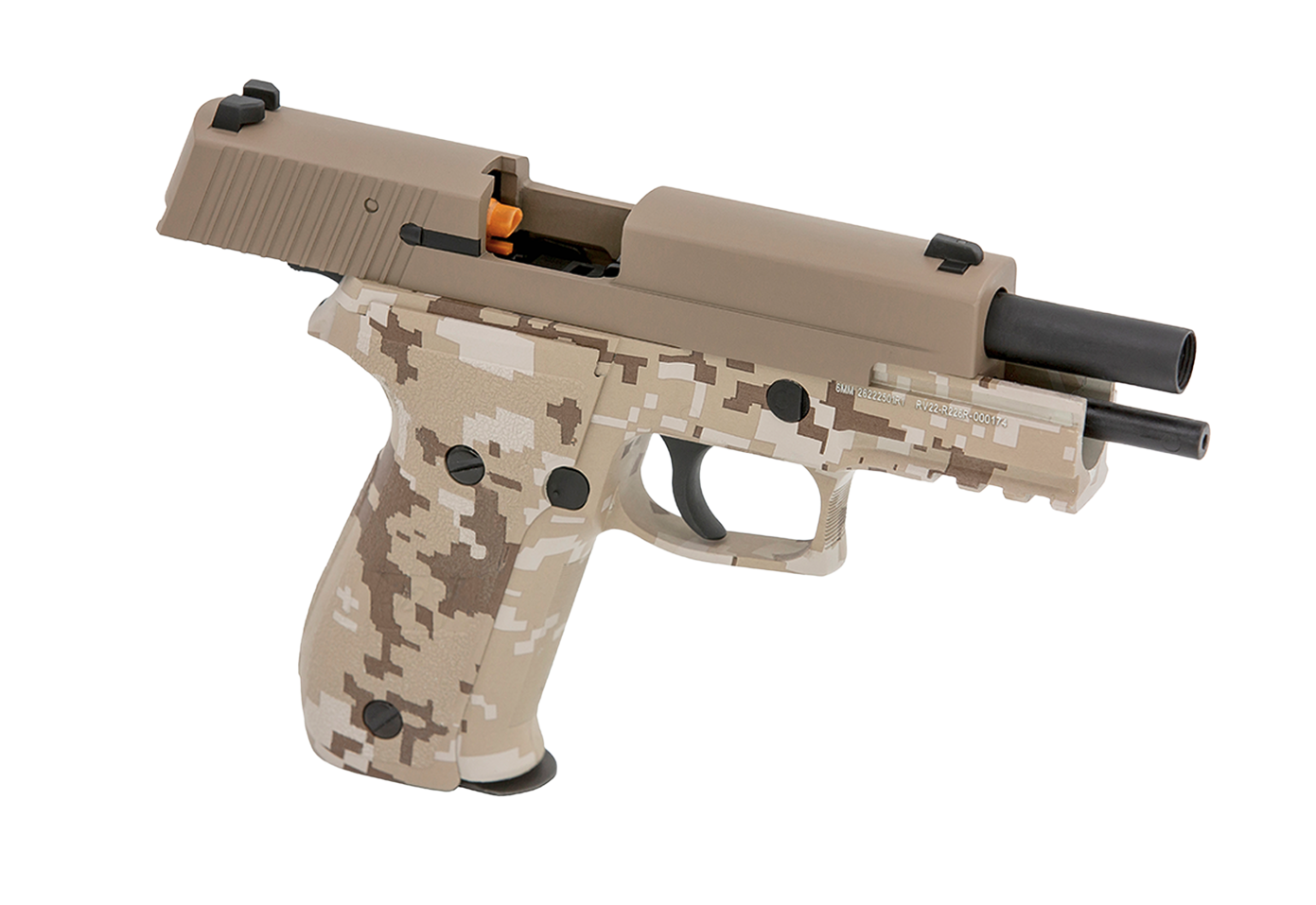 Raven R226-R GBB PISTOL (HYDRO) (TAN|DIGI DESERT) - Image 2