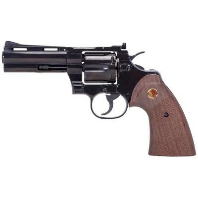 King Arms 357 Evil Gas 4" Revolver (Black - Full Metal - KA-PG-01-M-BK2-GAS-V2)