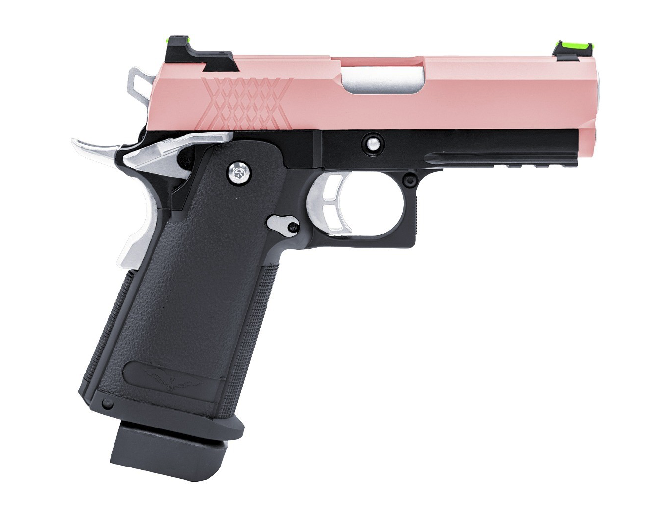 Raven HI-CAPA 3.8 PRO GBB PISTOL (PINK|BLACK) - Image 4