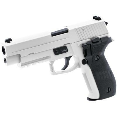 RAVEN R226-R GBB PISTOL (SILVER)