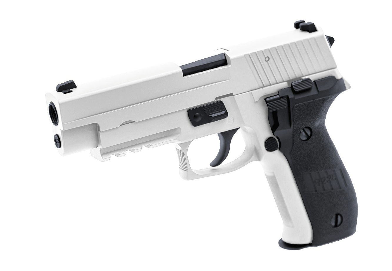 RAVEN R226-R GBB PISTOL (SILVER)