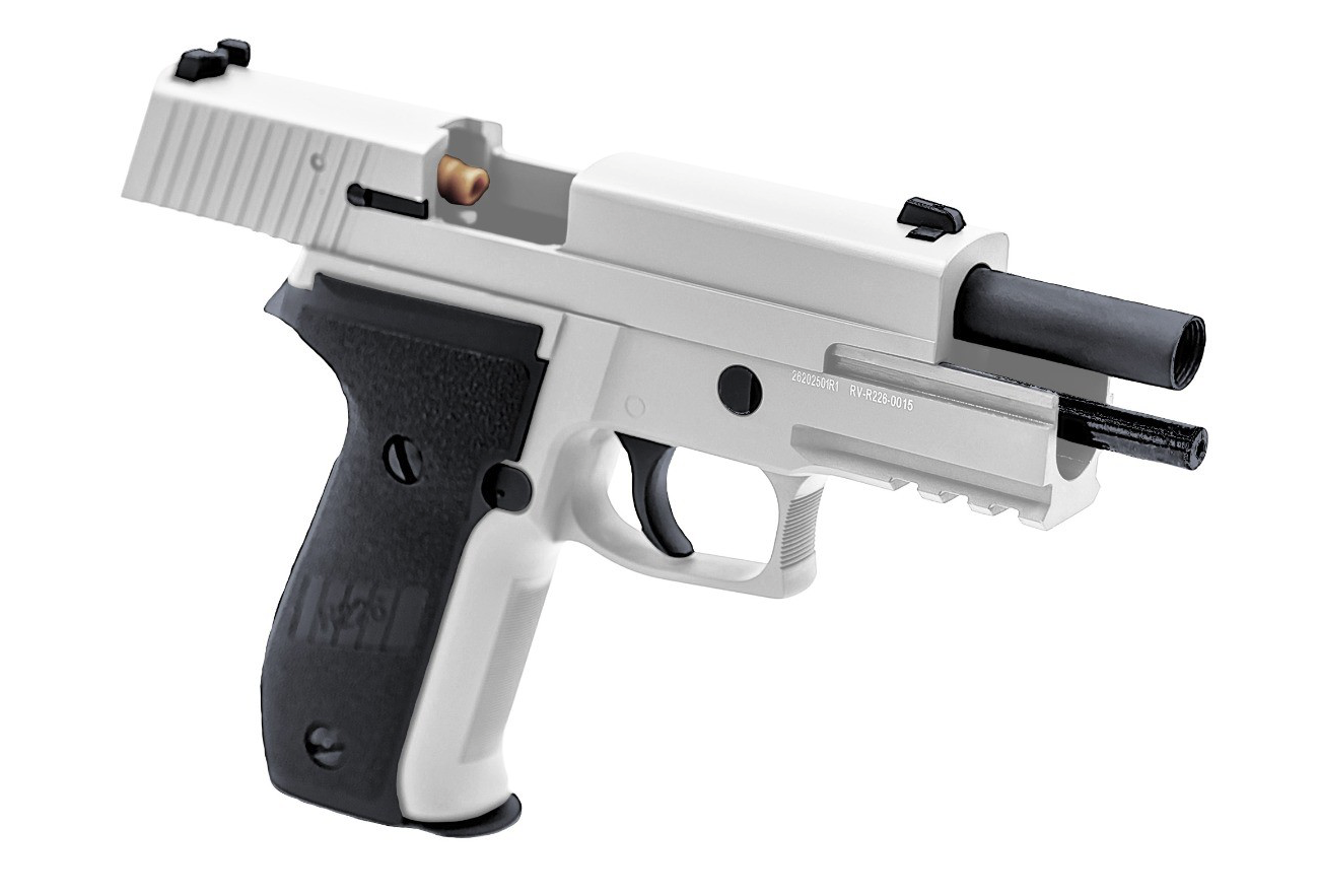 RAVEN R226-R GBB PISTOL (SILVER) - Image 2