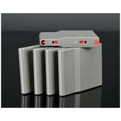 Silverback SRS Light Magazine, 25 Rounds (wolf Grey) (Pack of 5) SBA-MAG-07WG