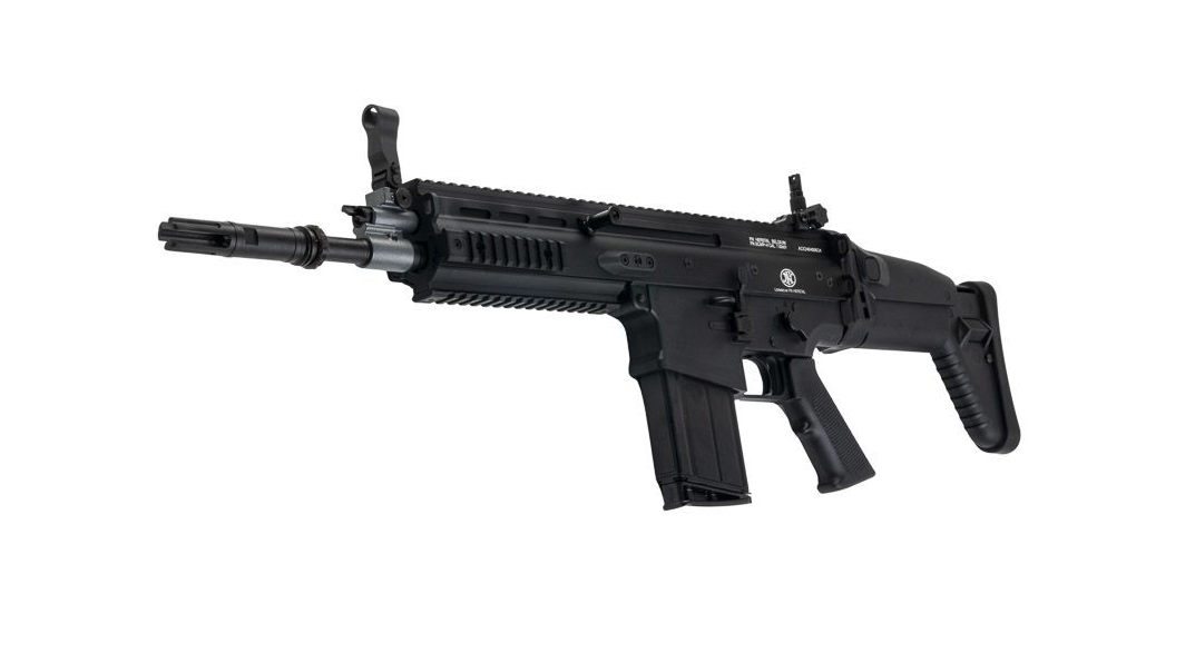 CYBERGUN SCAR H GBBR AIRSOFT - BLACK (BY VFC, FN HERSTAL LICENSED)