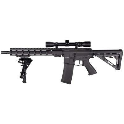 Rossi Sentinel 12" DMR UPSILON includes 3-9x32 Scope and Bipod (Black - 1j)