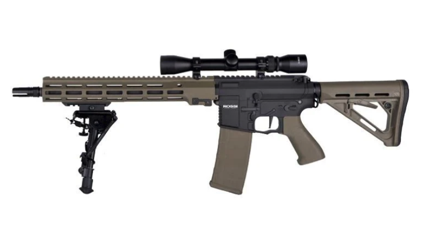 Rossi Sentinel 12" DMR UPSILON includes 3-9x32 Scope and Bipod (Tan - 1.5j)