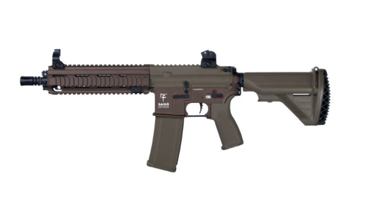 Saigo Defense Shogun AEG MK1 with Gate ASTER II Bluetooth (Tan - Inc. Lipo Battery and Charger)