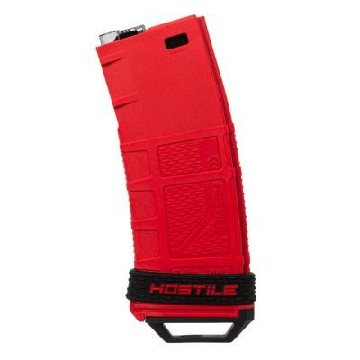 HK Army Hostile AWS 250 Round M4 Mid Cap Mag - Red