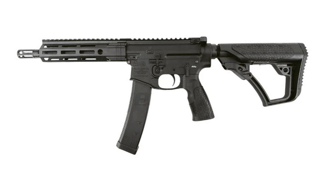 Daniel Defense DD PCC SBR Gas Blowback (Double Eagle - G105A-01 - Black)