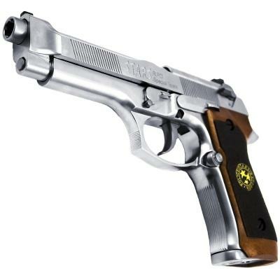 M92 GEN2 BIOHAZARD GBB PISTOL (SILVER) (SILVER BARREL)