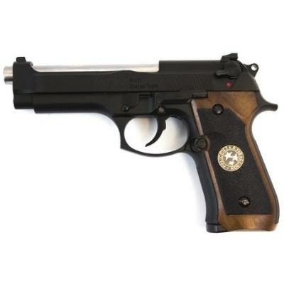 M92 GEN2 BIOHAZARD GBB PISTOL (BLACK) (SILVER BARREL)