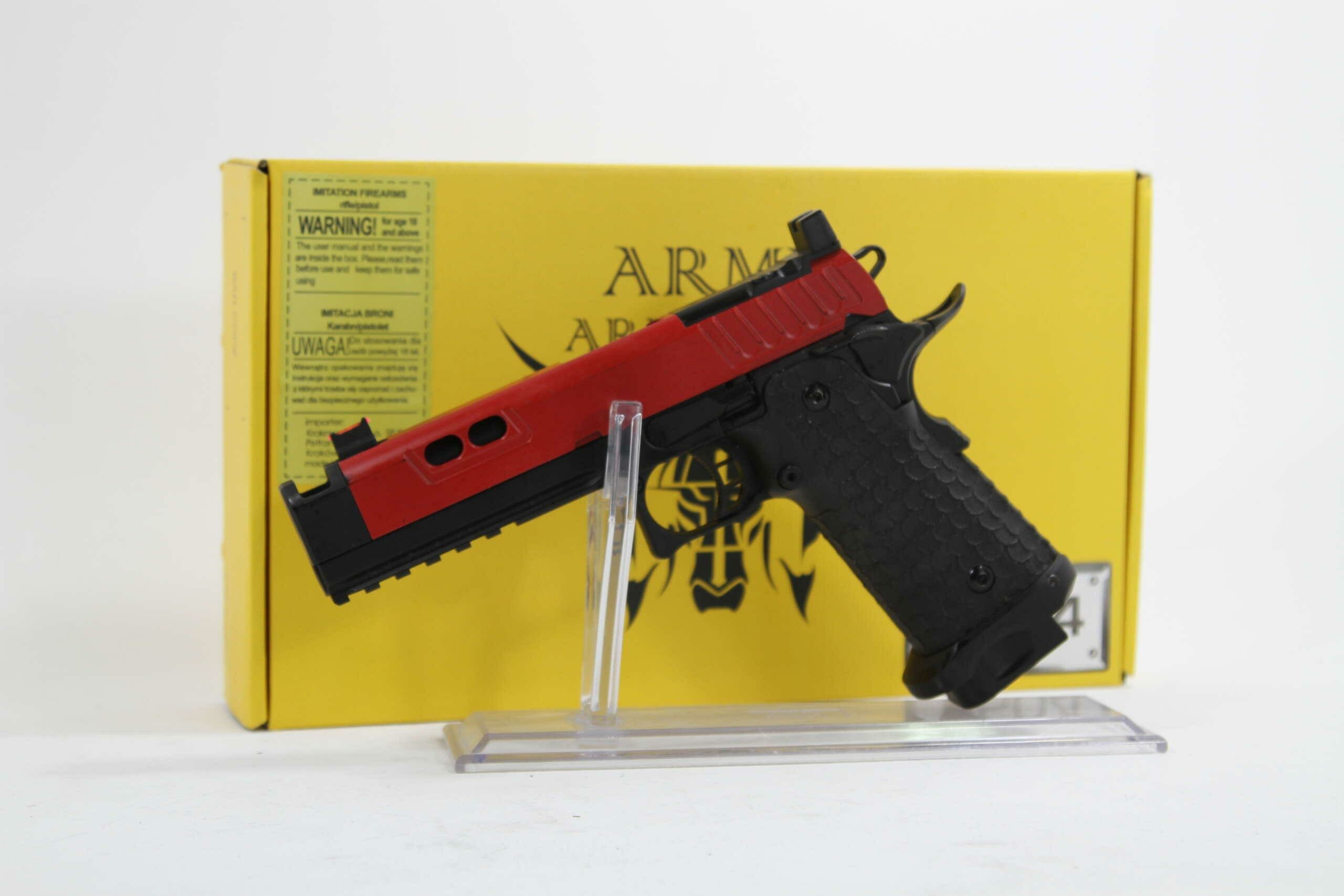 used - army armament R604 - two tone red