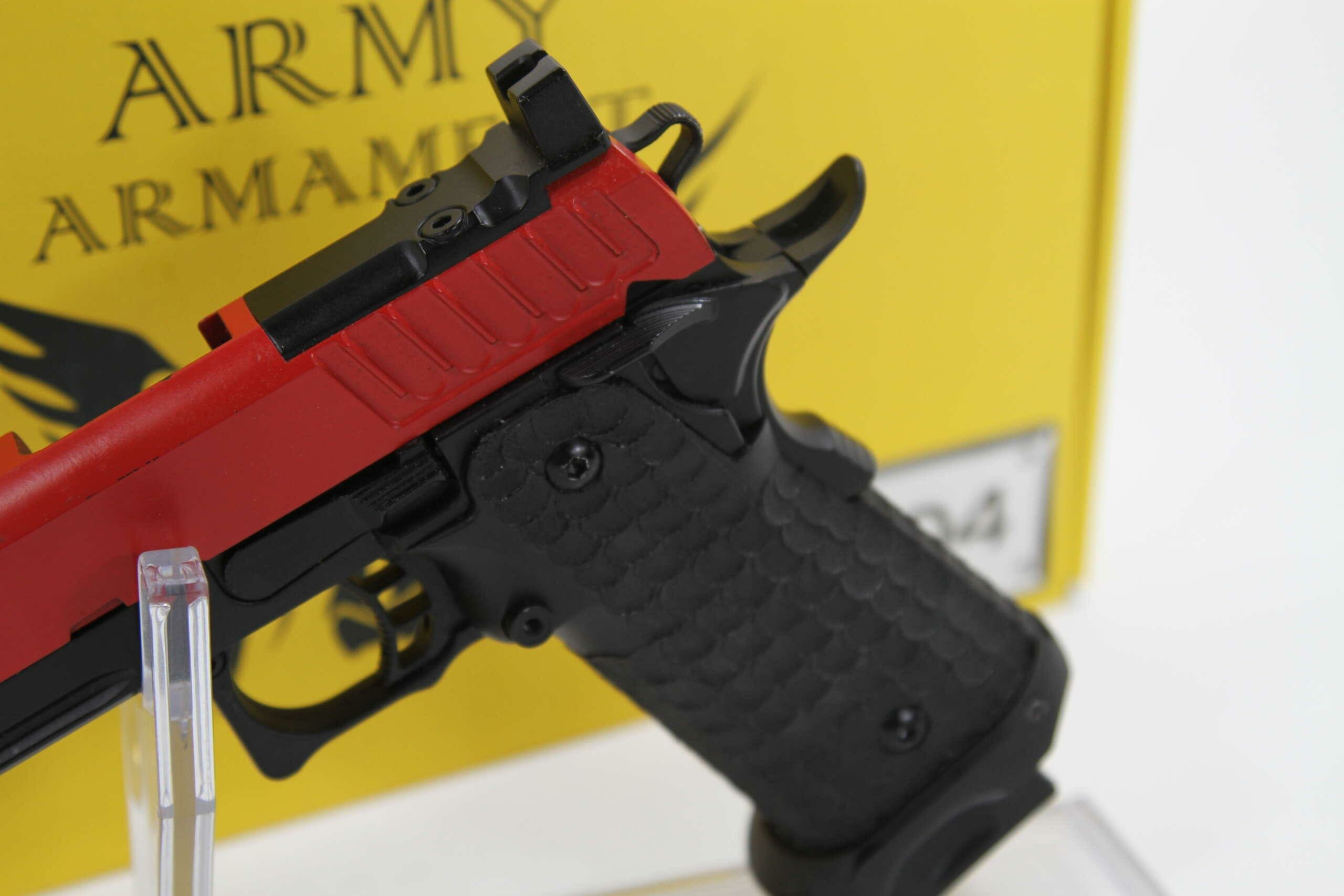 used - army armament R604 - two tone red - Image 4