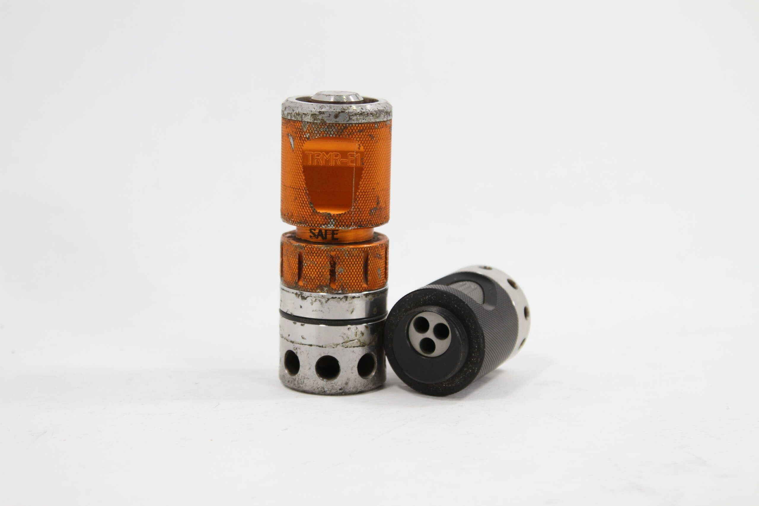 used - trmr-e1 orange with multishot base