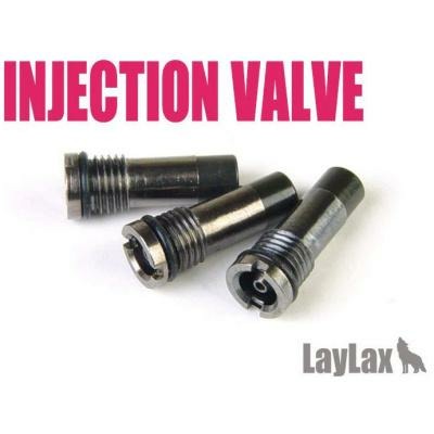 Laylax Nine Ball Airsoft Magazine Injection Valve for TM / VFC / WE / KSC (Black - 3 PCS)