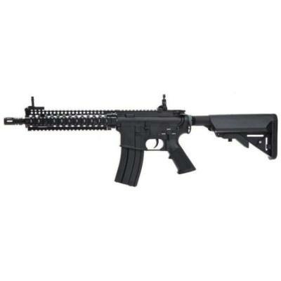 E&C MK18 MOD1 9 Inch Airsoft Rifle AEG with v2.0 Gearbox. (Black)