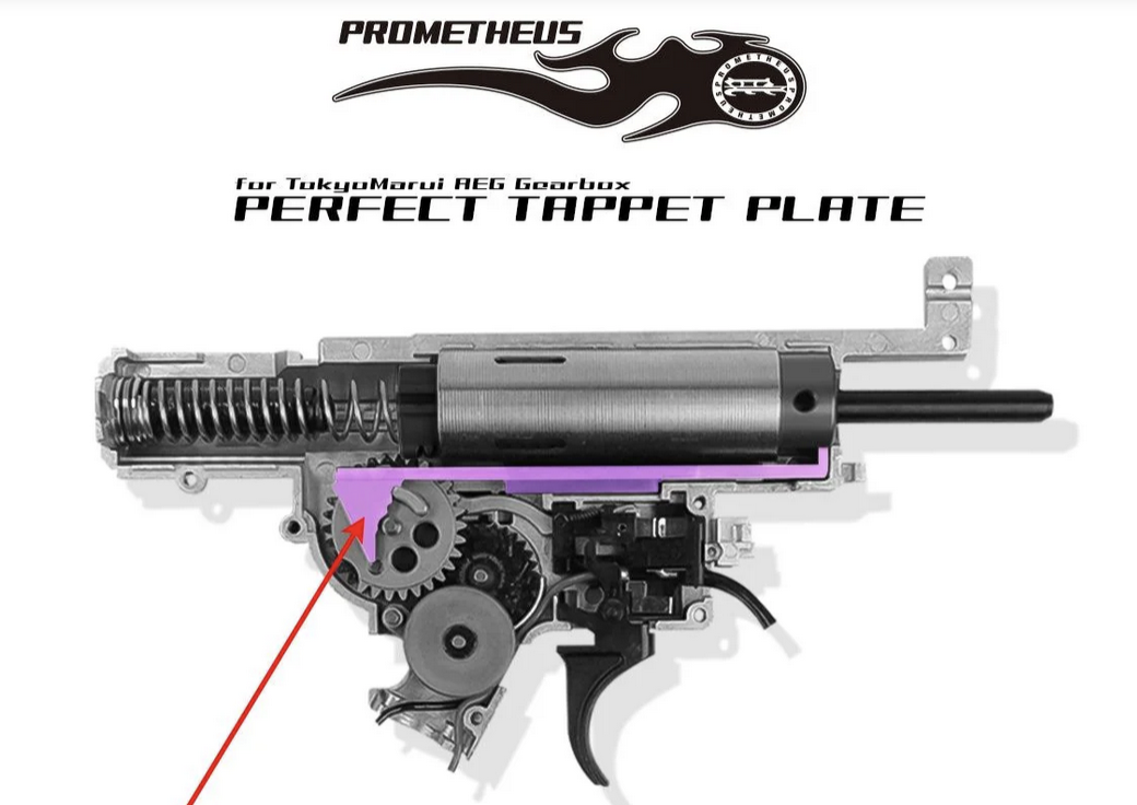 Laylax Prometheus POM Polymer Tappet Plate New Ver.2 - Image 4
