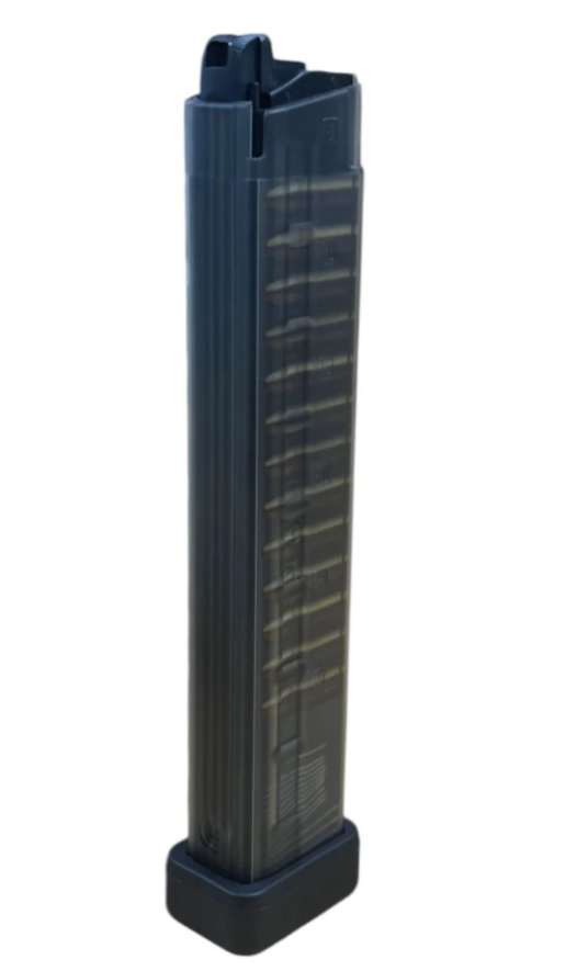 Maruyama SCW-9 PRO-G / MP-IX / MP9 Gas Magazine (50 Rounds - Black)