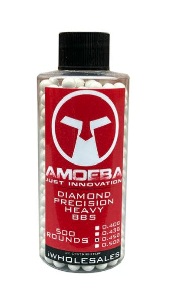 Ares Amoeba Diamond Precision 0.45g (500 BB's - Bottle)