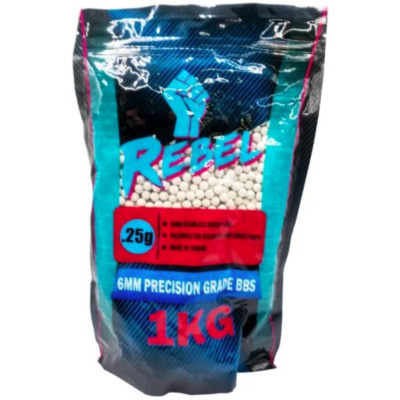 Rebel Precision 6mm BBs 1kg Bag - 0.25g