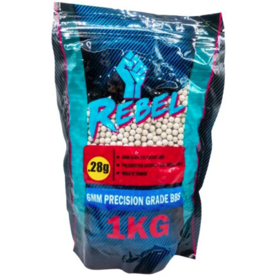 Rebel Precision 6mm BBs 1kg Bag - 0.28g